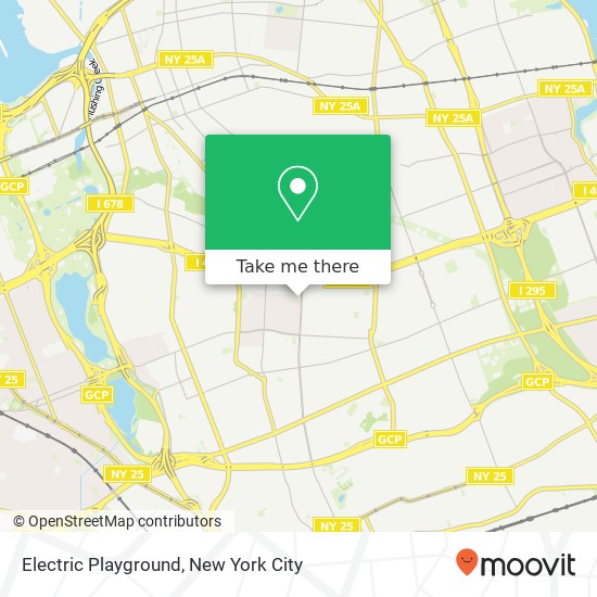 Electric Playground map