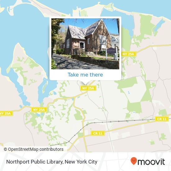 Mapa de Northport Public Library