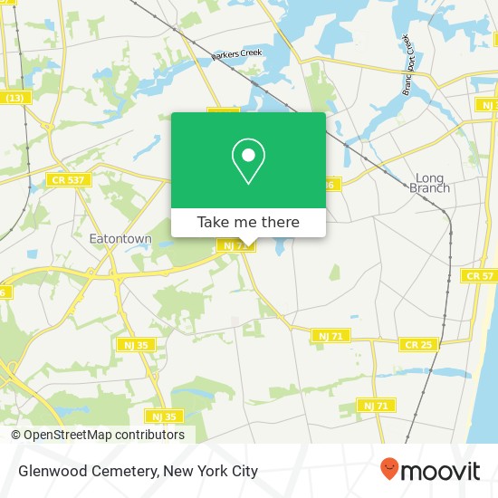 Glenwood Cemetery map