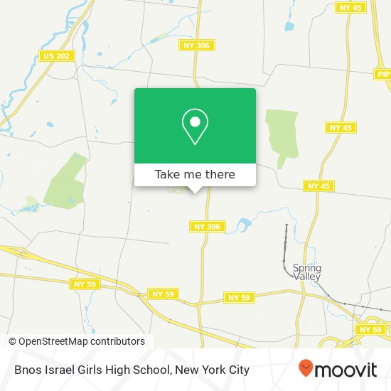 Mapa de Bnos Israel Girls High School