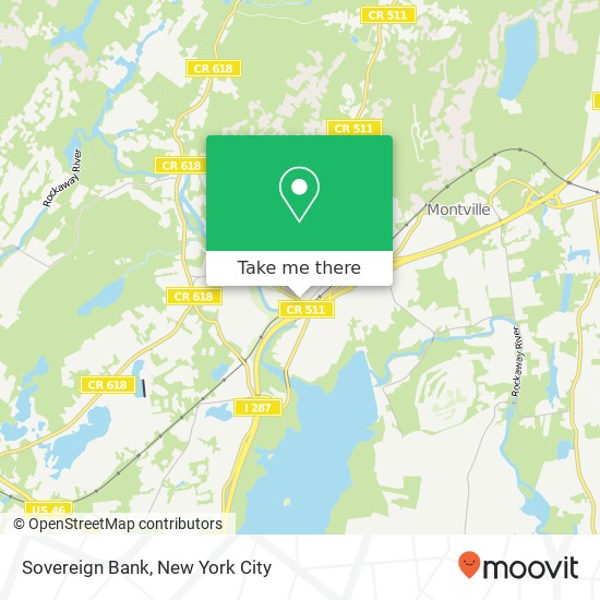 Sovereign Bank map