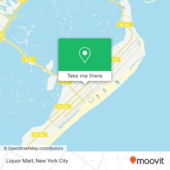 Liquor Mart map