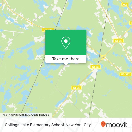 Mapa de Collings Lake Elementary School
