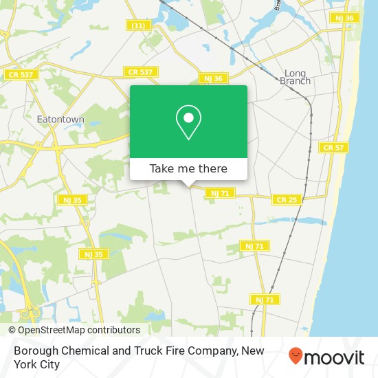 Borough Chemical and Truck Fire Company map