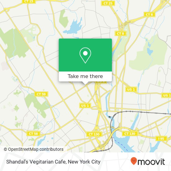 Shandal's Vegitarian Cafe map