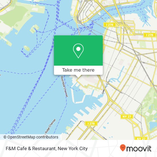 F&M Cafe & Restaurant map