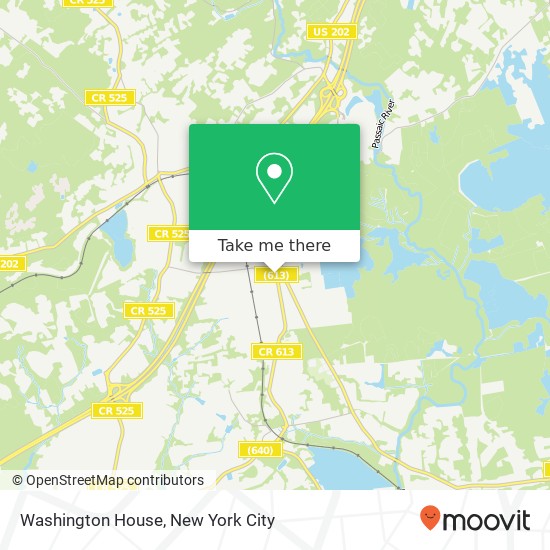 Mapa de Washington House