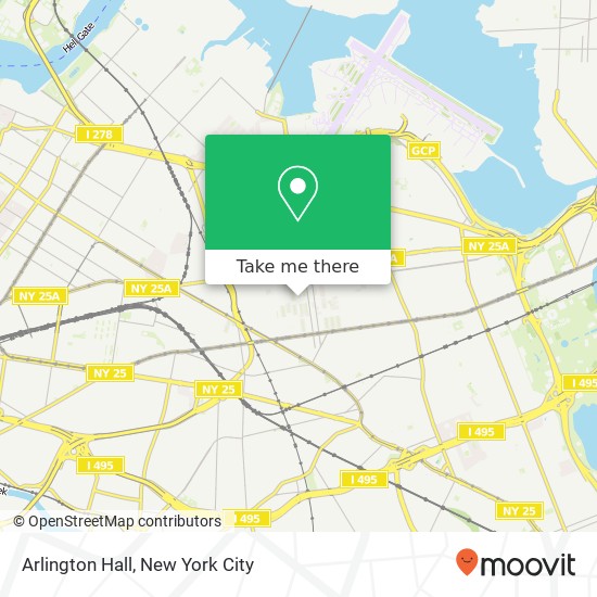 Mapa de Arlington Hall