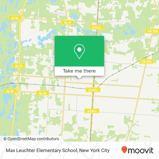 Mapa de Max Leuchter Elementary School