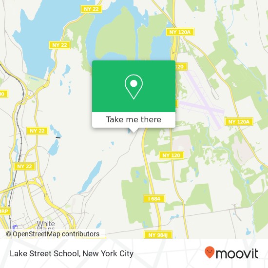 Lake Street School map