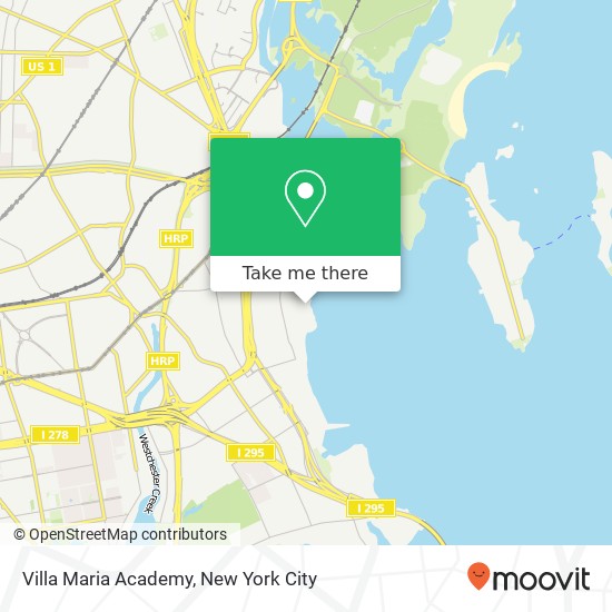 Villa Maria Academy map