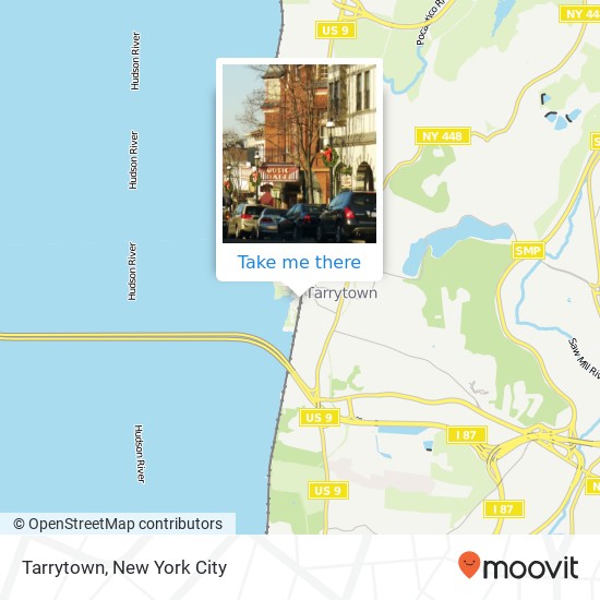 Mapa de Tarrytown