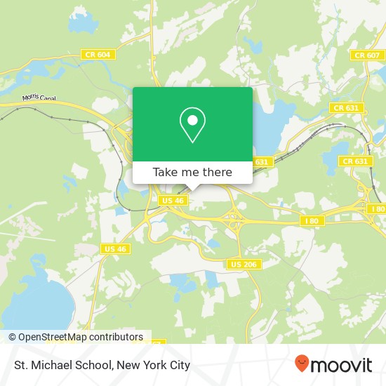 Mapa de St. Michael School