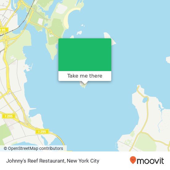 Mapa de Johnny's Reef Restaurant