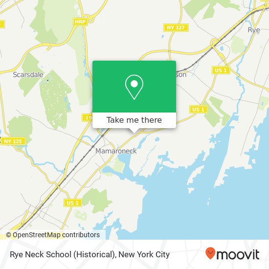 Mapa de Rye Neck School (Historical)