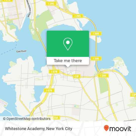 Mapa de Whitestone Academy