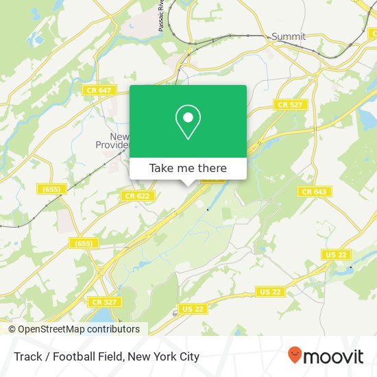 Track / Football Field map