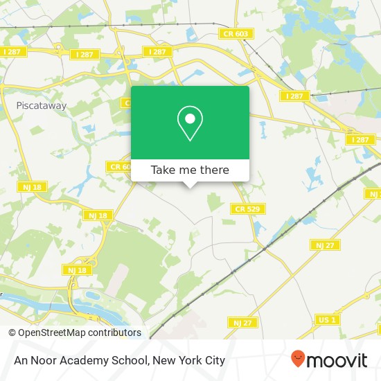 An Noor Academy School map