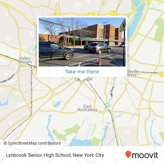 Mapa de Lynbrook Senior High School