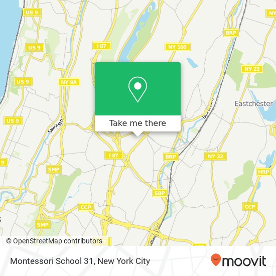 Montessori School 31 map
