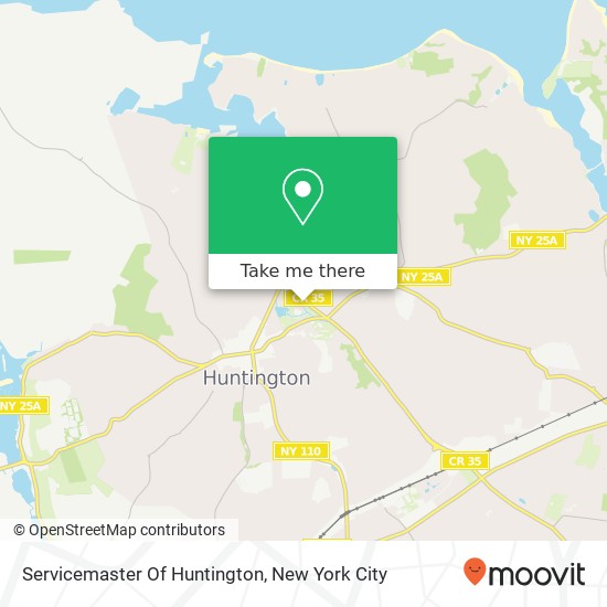 Mapa de Servicemaster Of Huntington