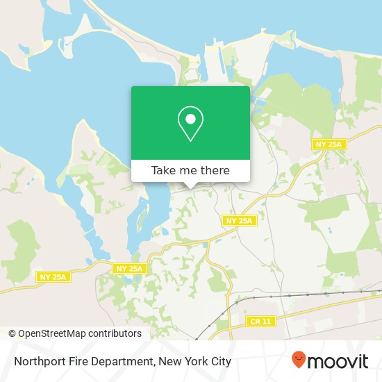 Northport Fire Department map