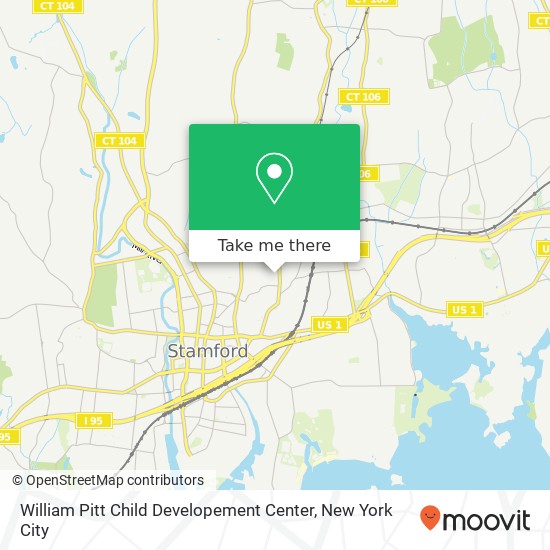 William Pitt Child Developement Center map