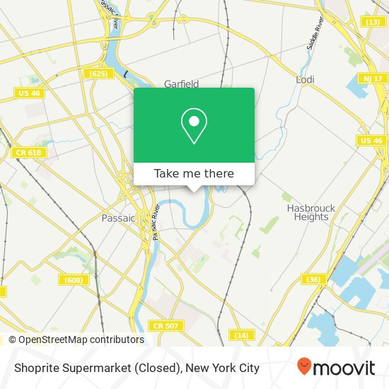 Mapa de Shoprite Supermarket (Closed)