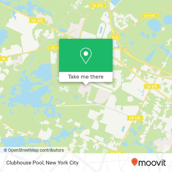 Mapa de Clubhouse Pool