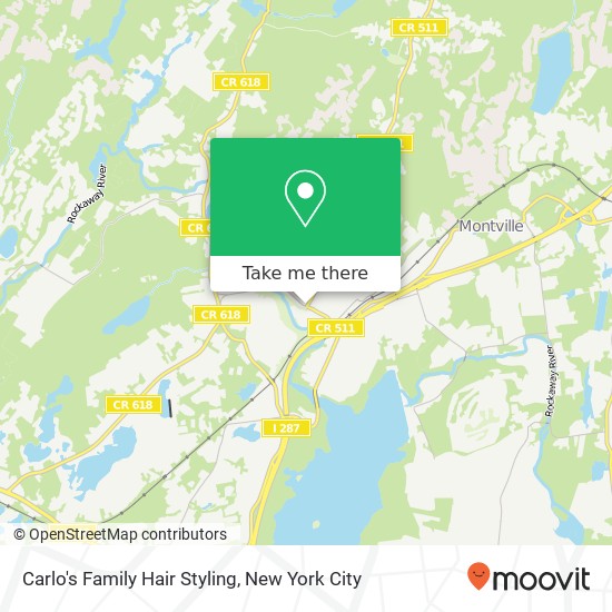 Carlo's Family Hair Styling map