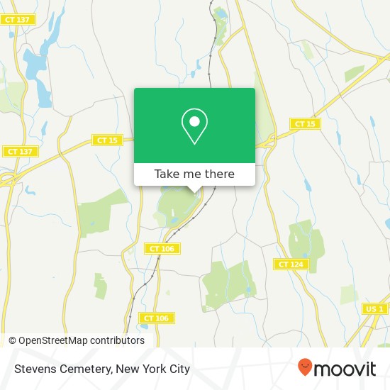 Stevens Cemetery map