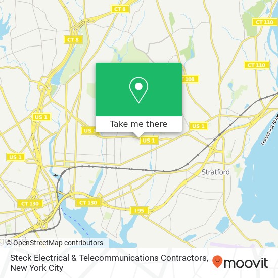 Mapa de Steck Electrical & Telecommunications Contractors