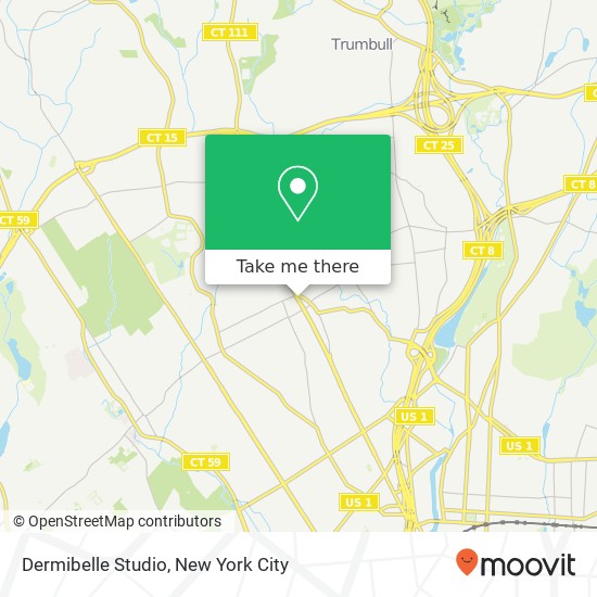 Dermibelle Studio map