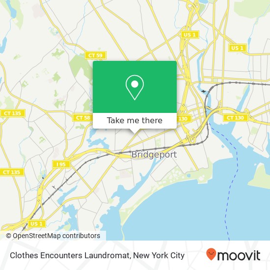 Clothes Encounters Laundromat map