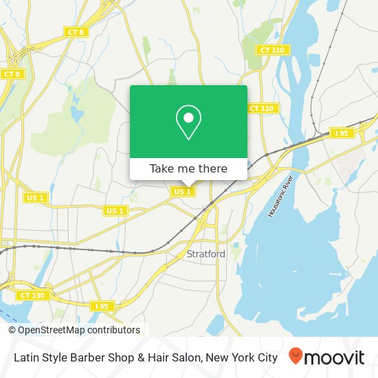 Mapa de Latin Style Barber Shop & Hair Salon
