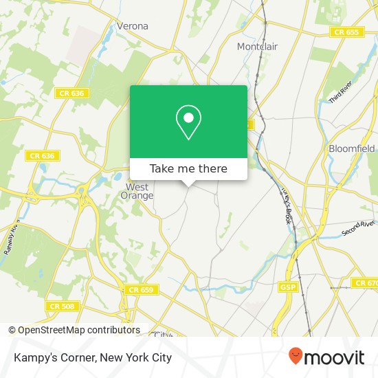 Kampy's Corner map