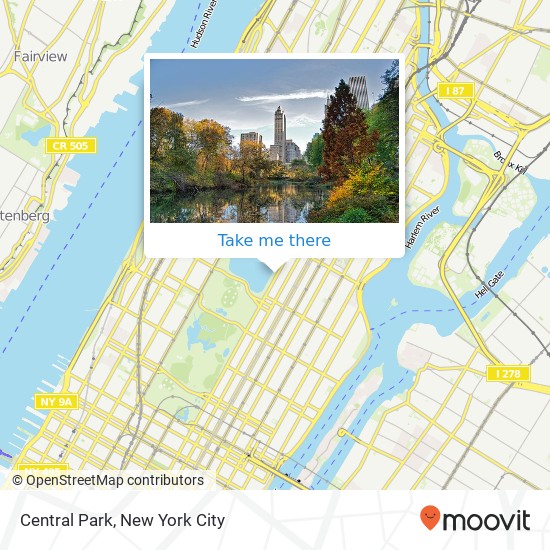 Central Park map