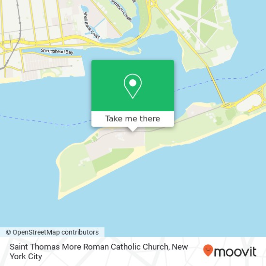 Saint Thomas More Roman Catholic Church map