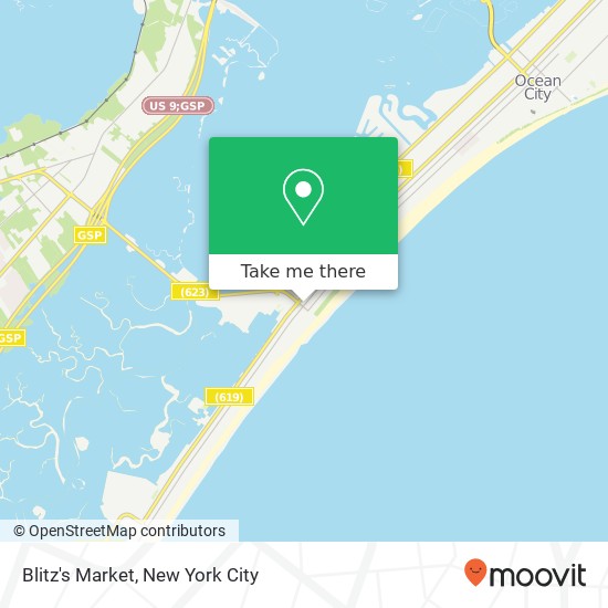 Mapa de Blitz's Market