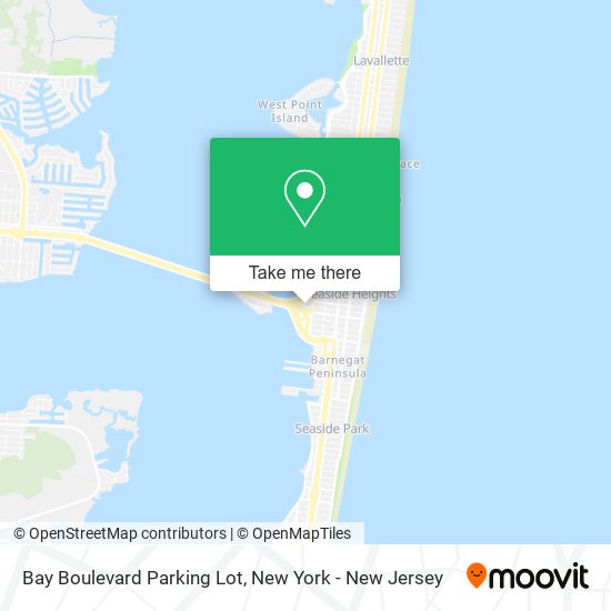 Bay Boulevard Parking Lot map