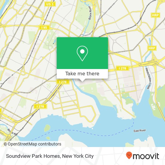 Mapa de Soundview Park Homes