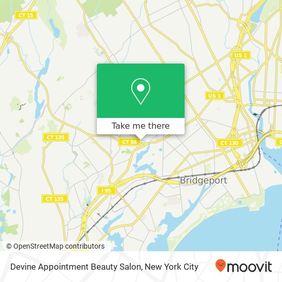 Mapa de Devine Appointment Beauty Salon