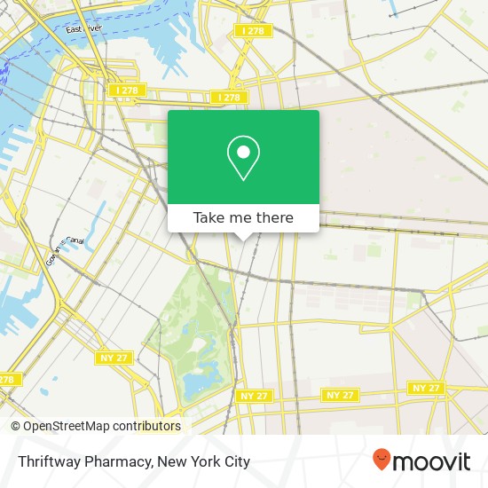 Thriftway Pharmacy map