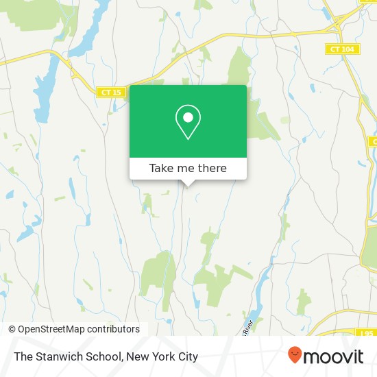 The Stanwich School map