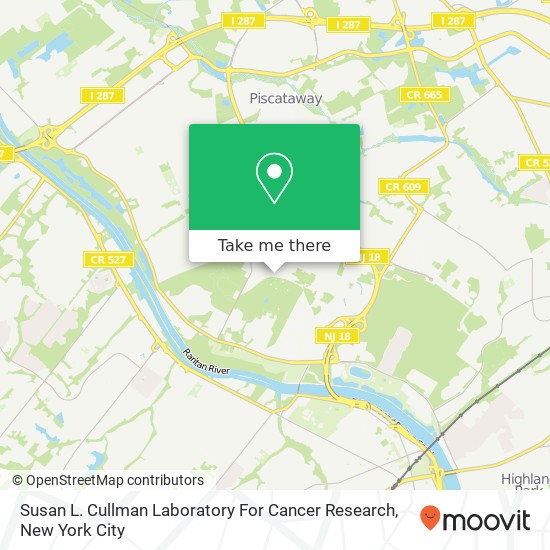 Susan L. Cullman Laboratory For Cancer Research map