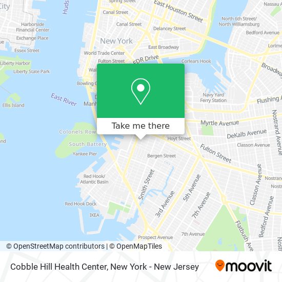 Cobble Hill Health Center map