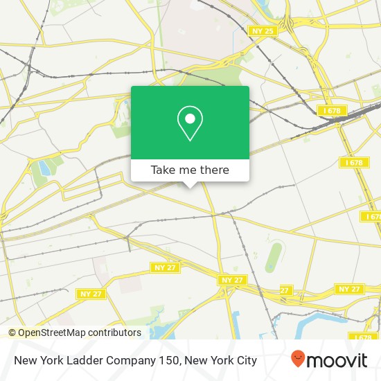 Mapa de New York Ladder Company 150