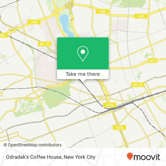 Odradek's Coffee House map