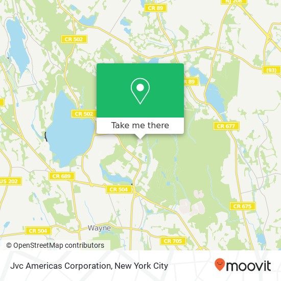 Jvc Americas Corporation map