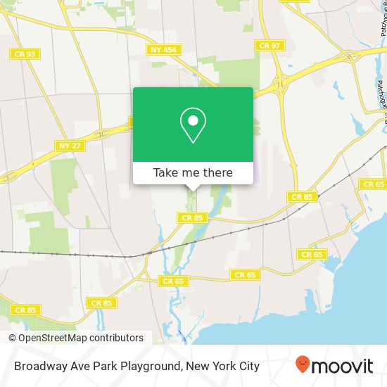 Mapa de Broadway Ave Park Playground